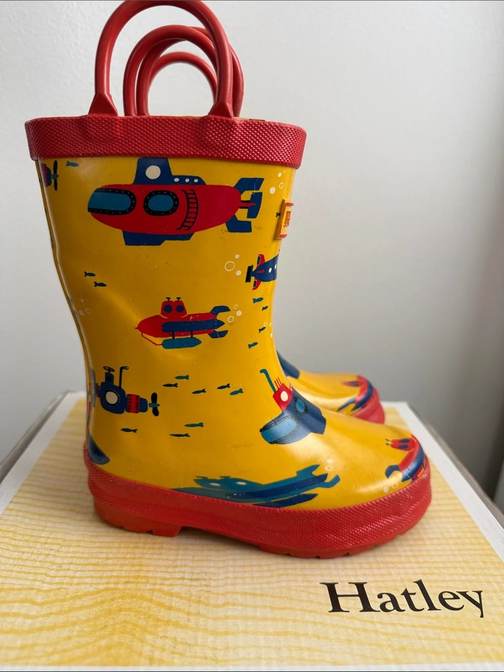 Rain Boots - Hatley -  Yellow Submarine